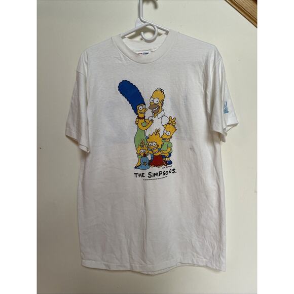 Simpsons Fox 32 1990s vintage t shirt Rare